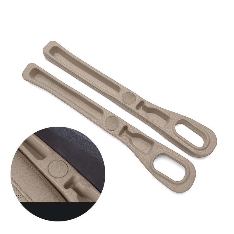 Car Seat Gap Filler PU Leather Storage Pockets