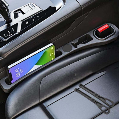 Car Seat Gap Filler PU Leather Storage Pockets