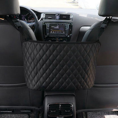 Car Seat Organizer Center Console Tool-Free Durable Textile