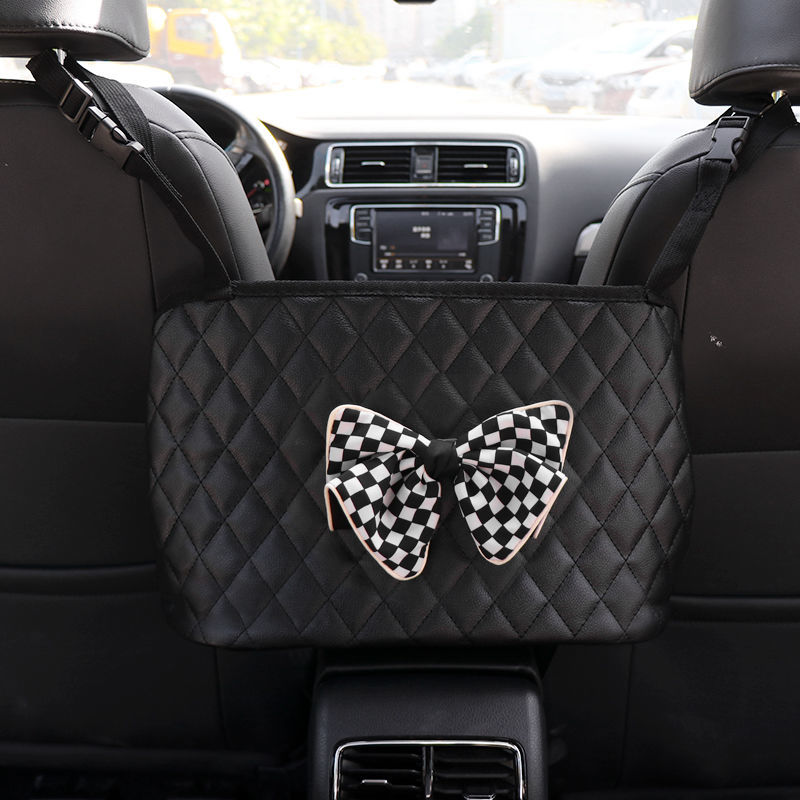 Car Seat Organizer Center Console Tool-Free Durable Textile