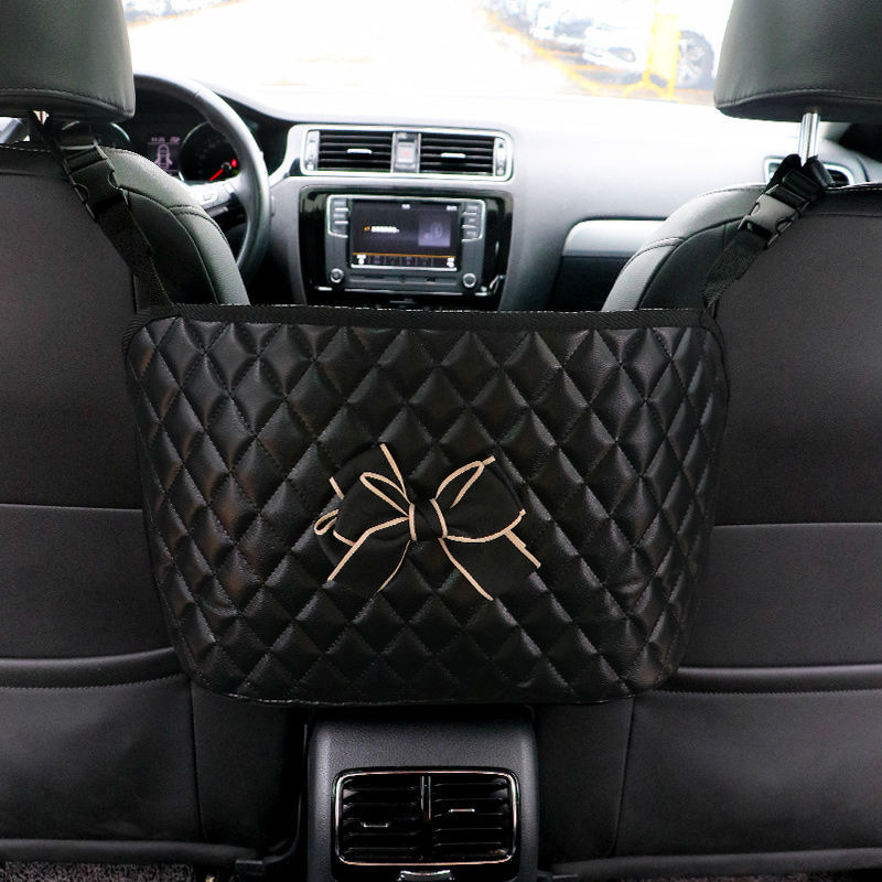 Car Seat Organizer Center Console Tool-Free Durable Textile