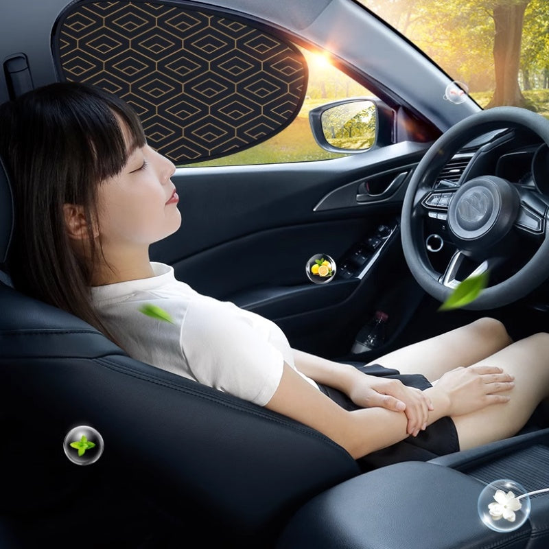 Car Sun Shade UV-Blocking Static Cling Set of 4