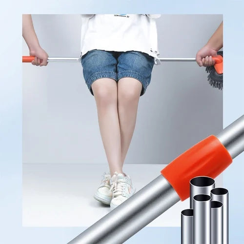 Car Wash Mop Telescopic Aluminum Double Head Scratch-Free Microfiber