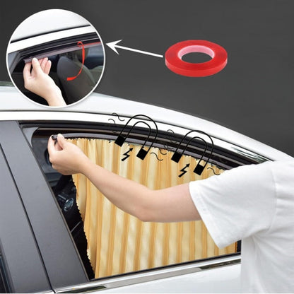 Car Window Sunshade Magnetic Polyester 2-Piece Set