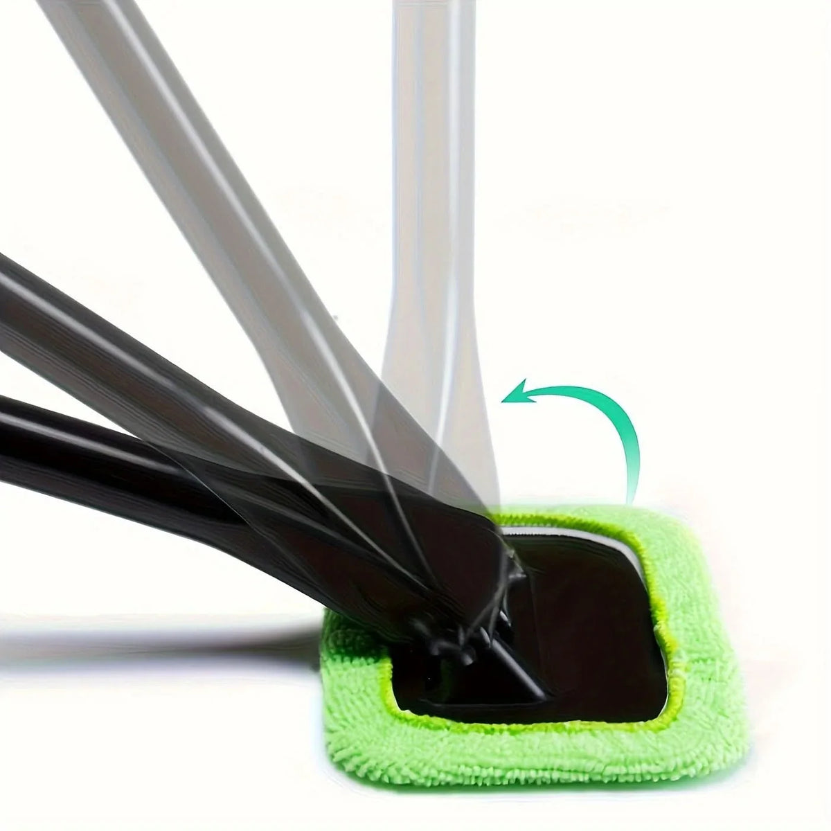 Car Windshield Brush Microfiber Head & Ergonomic Grip