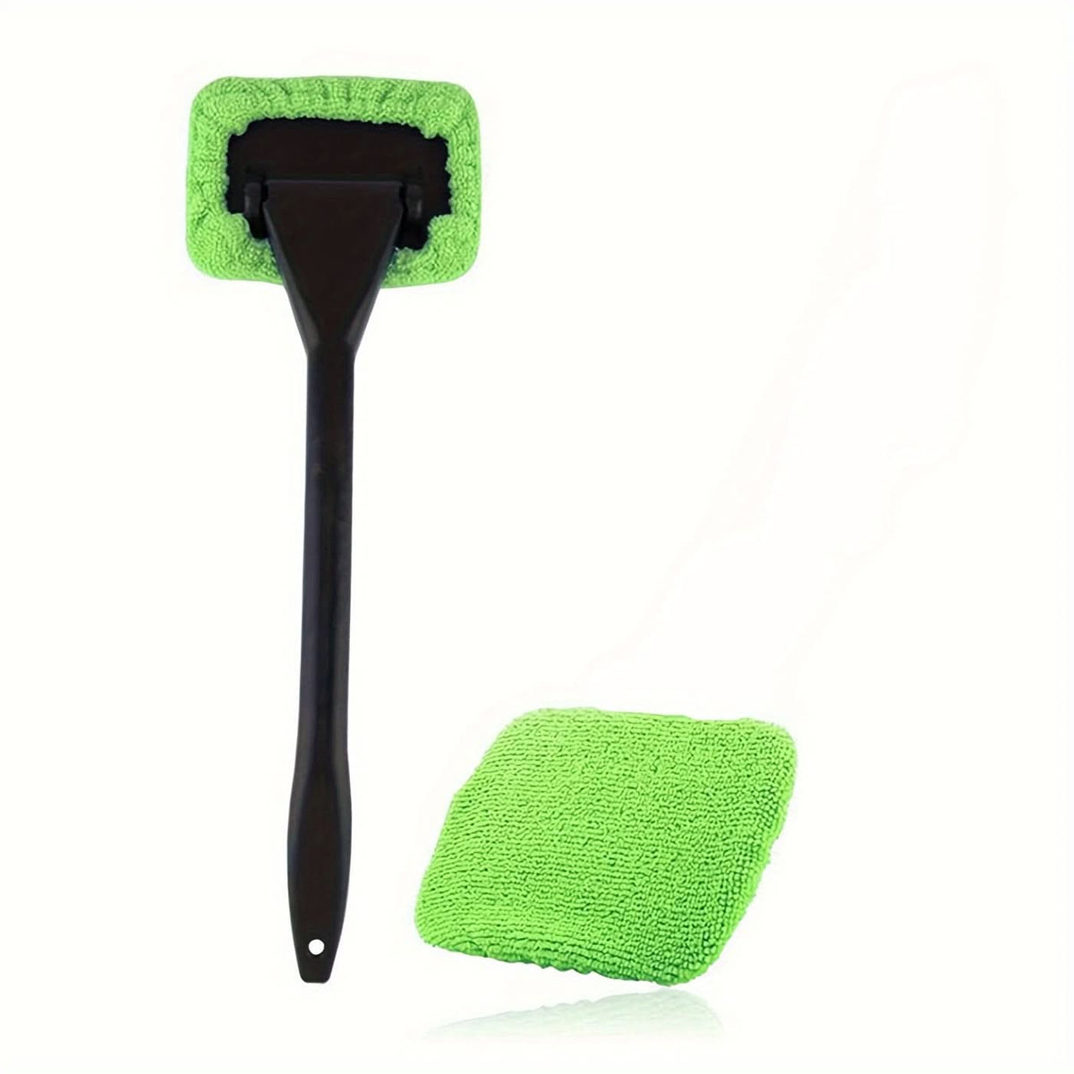 Car Windshield Brush Microfiber Head & Ergonomic Grip