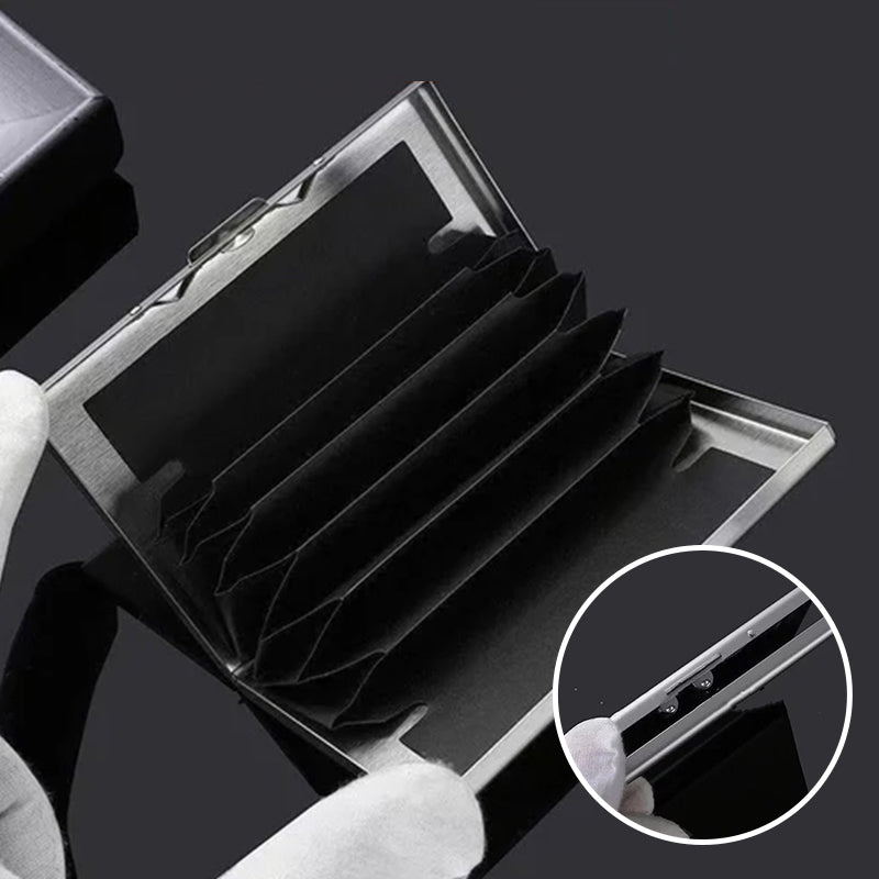 Card Holder Slim Metal RFID-Blocking