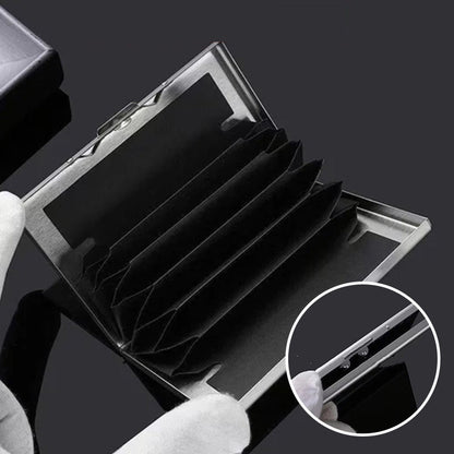 Card Holder Slim Metal RFID-Blocking