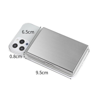 Card Holder Slim Metal RFID-Blocking