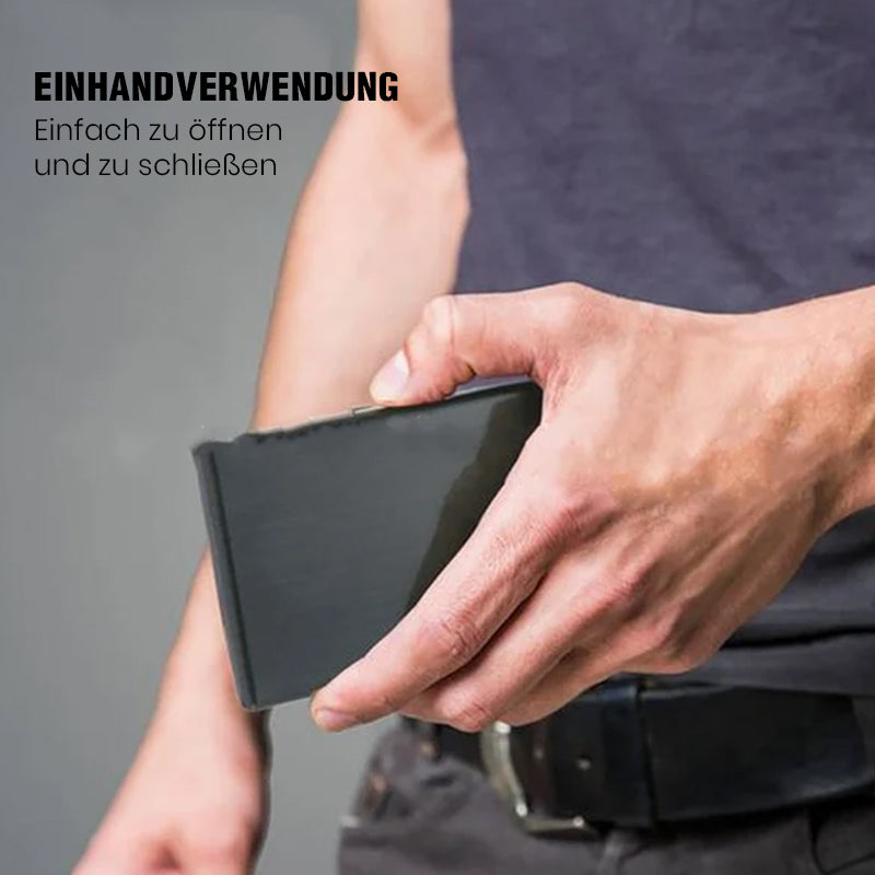 Card Holder Slim Metal RFID-Blocking