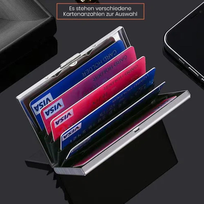 Card Holder Slim Metal RFID-Blocking