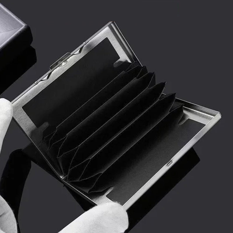 Card Holder Slim Metal RFID-Blocking