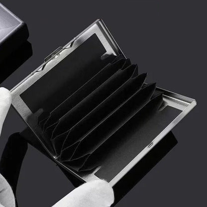Card Holder Slim Metal RFID-Blocking