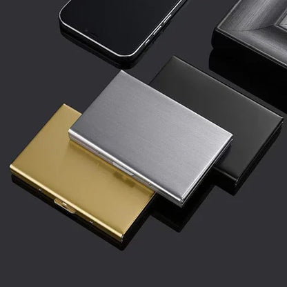 Card Holder Slim Metal RFID-Blocking