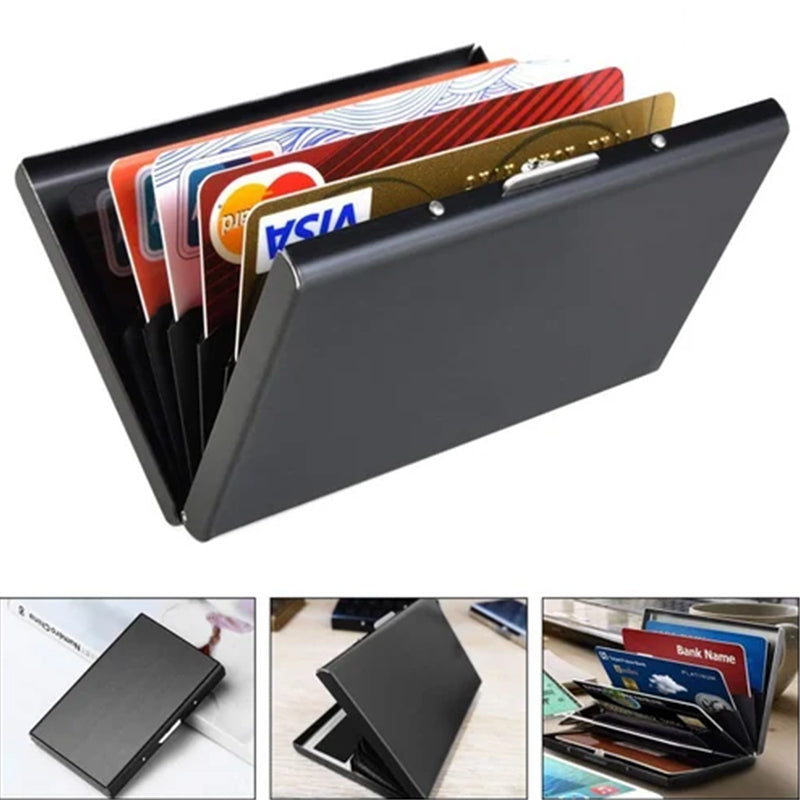 Card Holder Slim Metal RFID-Blocking