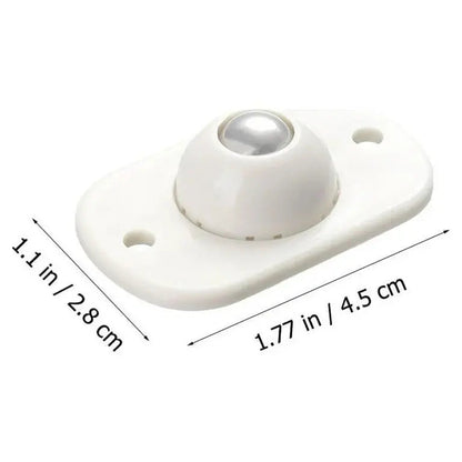 Caster Wheels Self-Adhesive 360° Rotating Set of 20