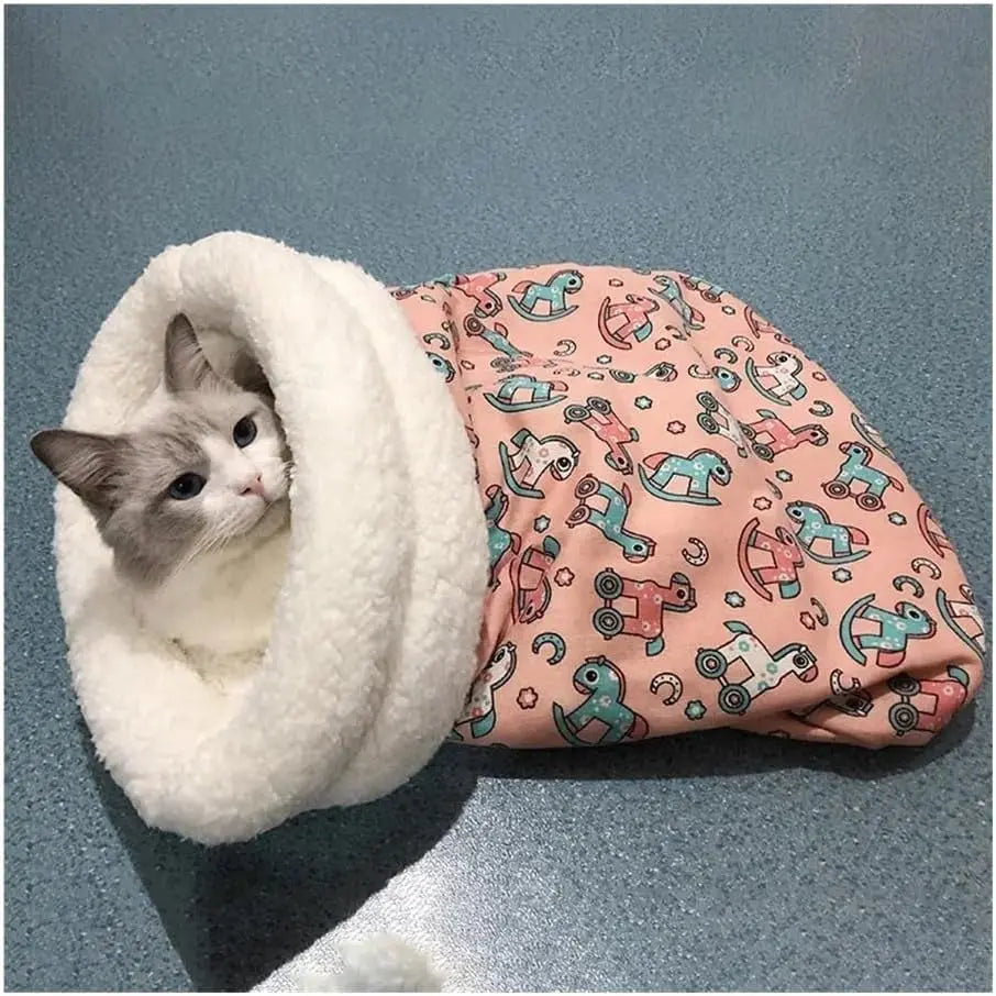 Cat Bed Extra-Soft Plush Machine Washable
