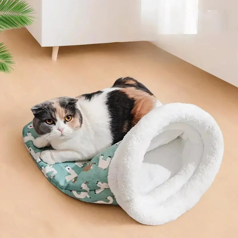 Cat Bed Extra-Soft Plush Machine Washable