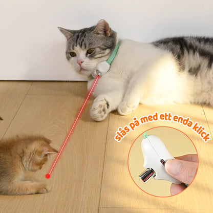 Cat Collar Motion-Activated Laser USB Rechargeable Adjustable Fit