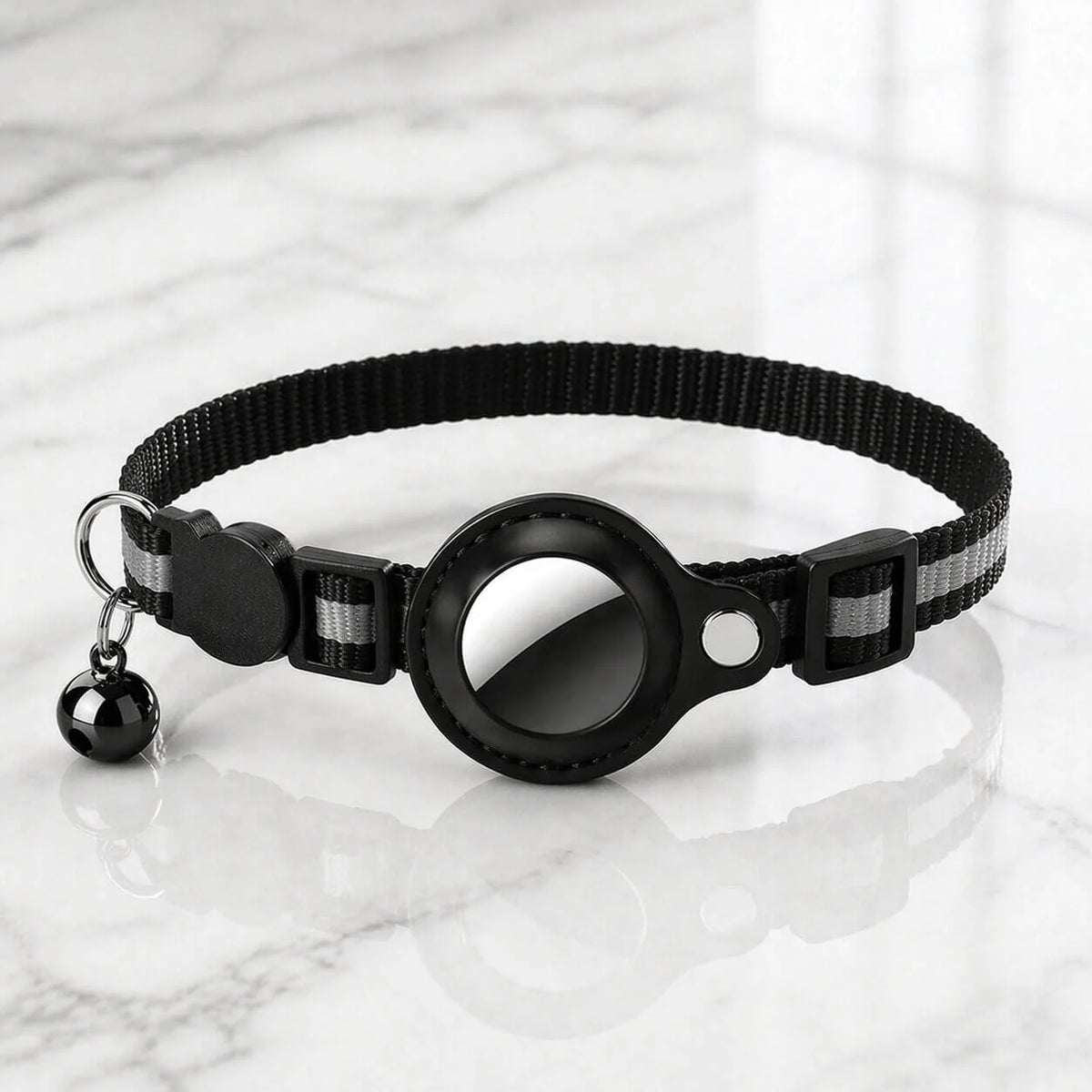 Cat Collar Tracker-Ready Breakaway & Reflective