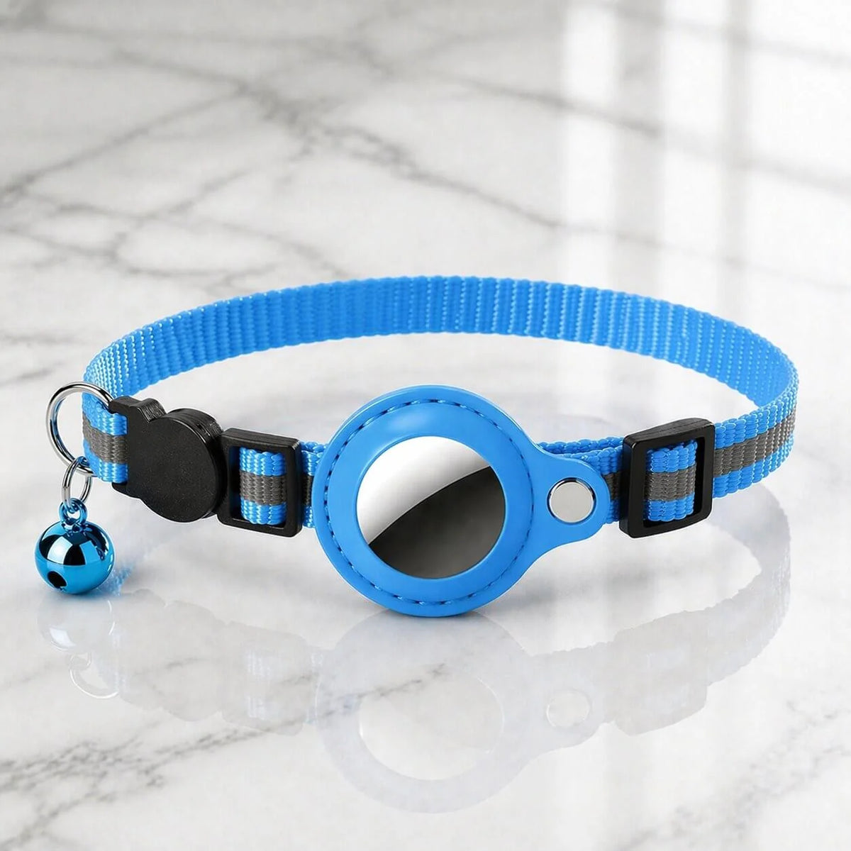 Cat Collar Tracker-Ready Breakaway & Reflective
