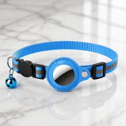 Cat Collar Tracker-Ready Breakaway & Reflective