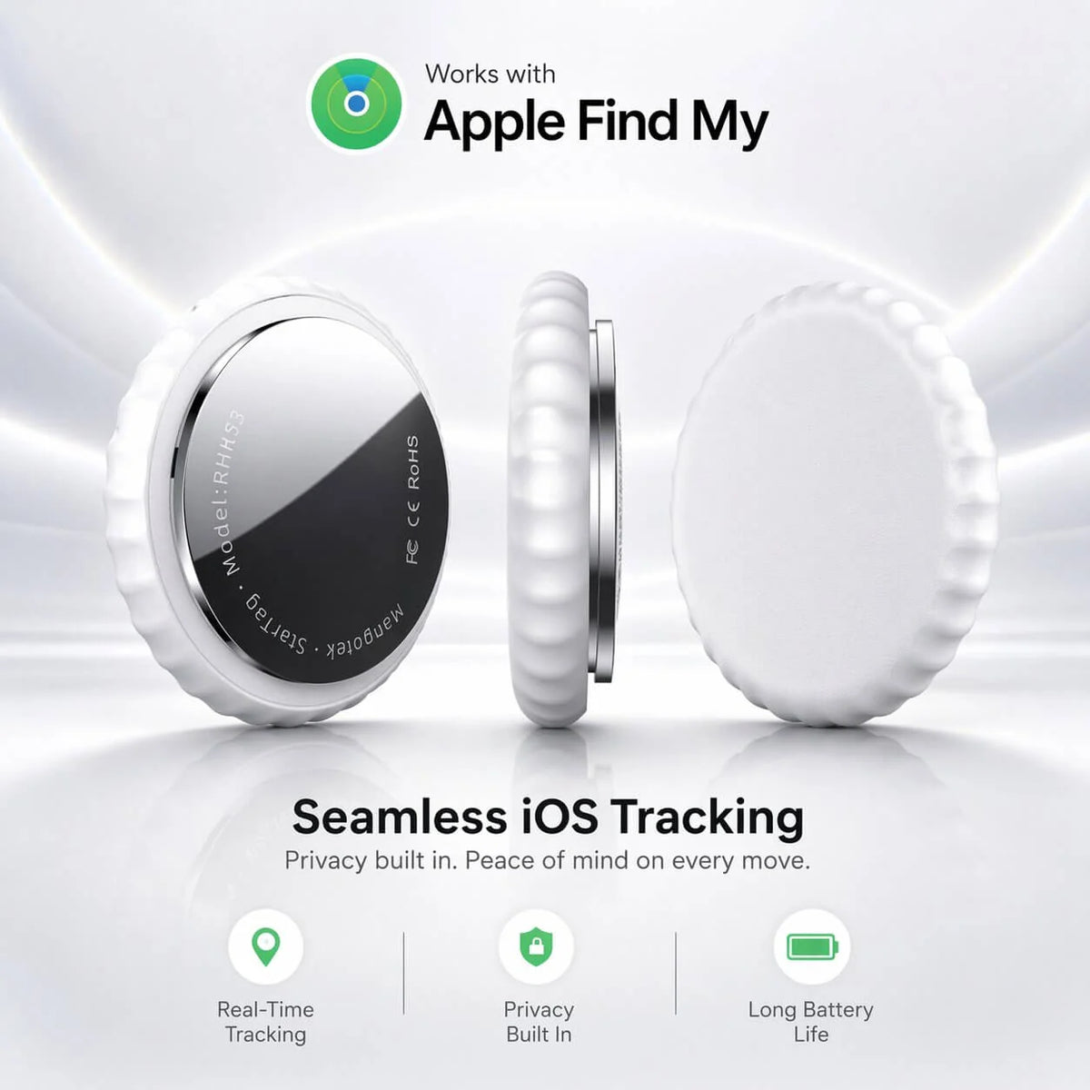 Cat Collar Tracker-Ready Breakaway & Reflective