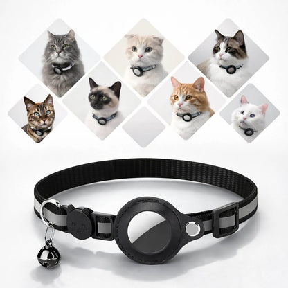 Cat Collar Tracker-Ready Breakaway & Reflective