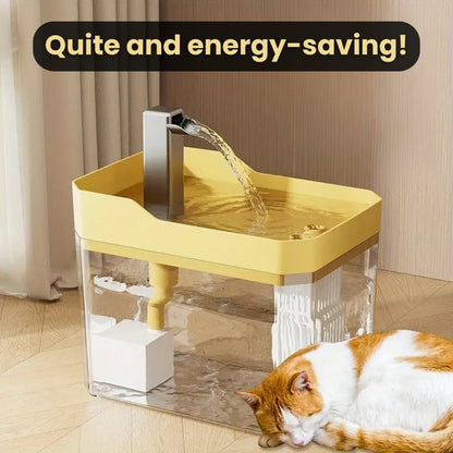 Cat Drinking Fountain 360° Water Flow Whisper-Quiet Pump
