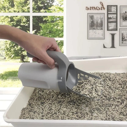 Cat Litter Scoop Perforated Head & Waste Container