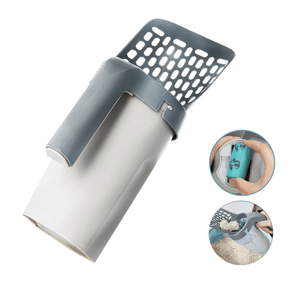 Cat Litter Scoop Perforated Head & Waste Container