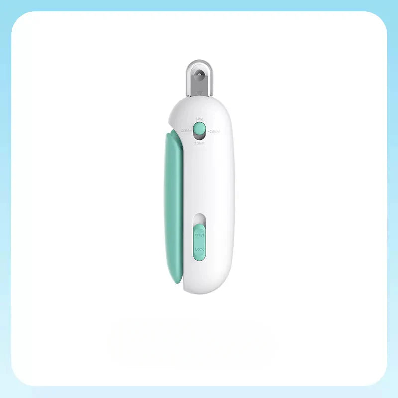 Cat Nail Clipper Adjustable Opening Splash Guard & Hidden Nail File
