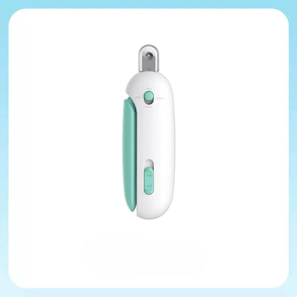 Cat Nail Clipper Adjustable Opening Splash Guard & Hidden Nail File