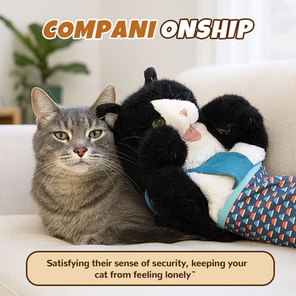 Cat Play Glove Thick Padded Detachable Plush Toy