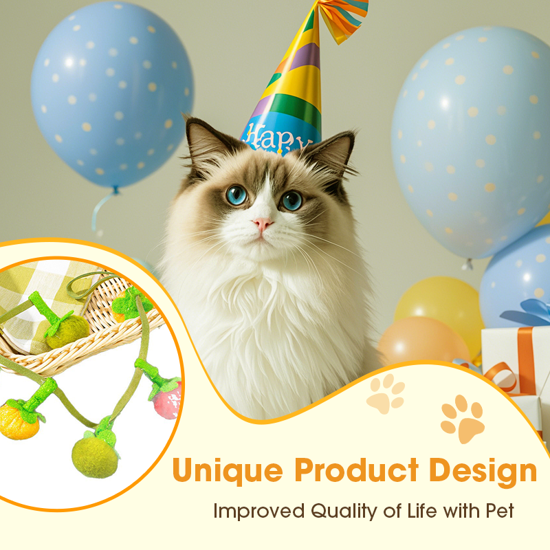 Cat Toy Interactive Bite-Resistant Catnip & Bell