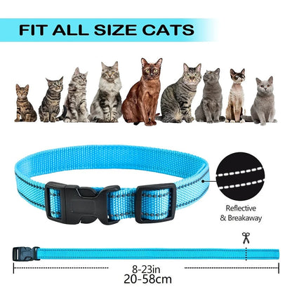 Cat Training Collar 3 Modes Rechargeable Waterproof