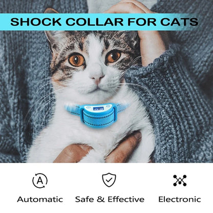 Cat Training Collar 3 Modes Rechargeable Waterproof