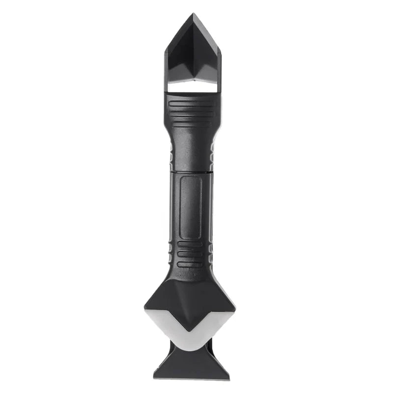 Caulking Tool 3-in-1 Cut Scrape & Smooth Silicone Attachments