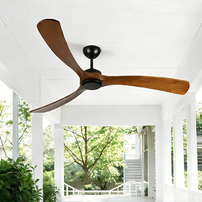 Ceiling Fan Reversible Airflow IP65 Water-Resistant Design