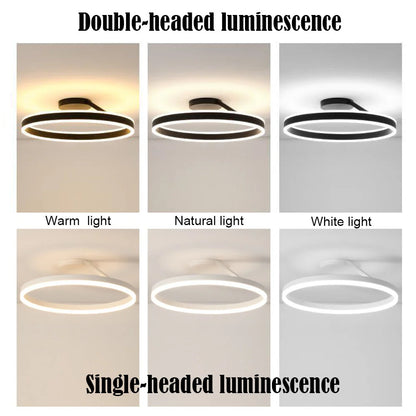 Ceiling Light Flush Mount LED Dimmable With Remote Control