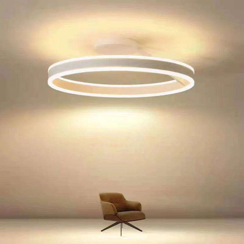 Ceiling Light Flush Mount LED Dimmable With Remote Control