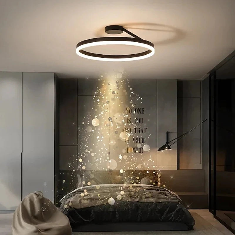Ceiling Light Flush Mount LED Dimmable With Remote Control