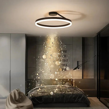 Ceiling Light Flush Mount LED Dimmable With Remote Control