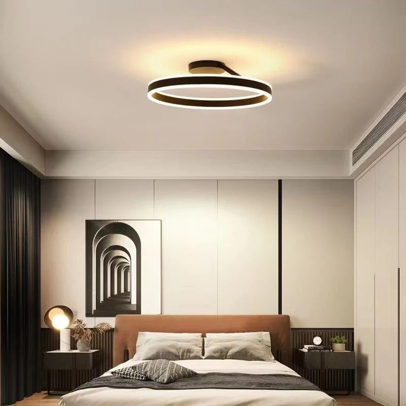 Ceiling Light Flush Mount LED Dimmable With Remote Control