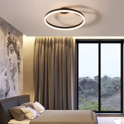 Ceiling Light Flush Mount LED Dimmable With Remote Control