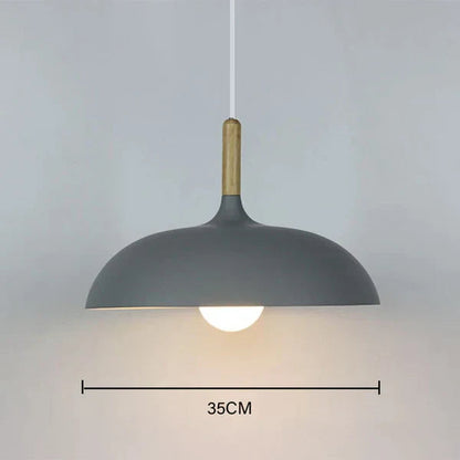 Ceiling Light Northern Oak & Iron 35 cm Diameter