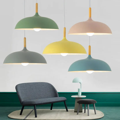 Ceiling Light Northern Oak & Iron 35 cm Diameter