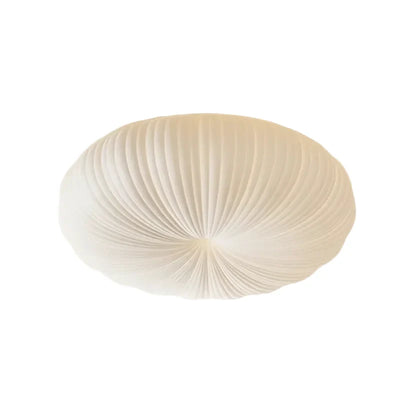 Ceiling Light Pleated Warm White LED Flush Mount