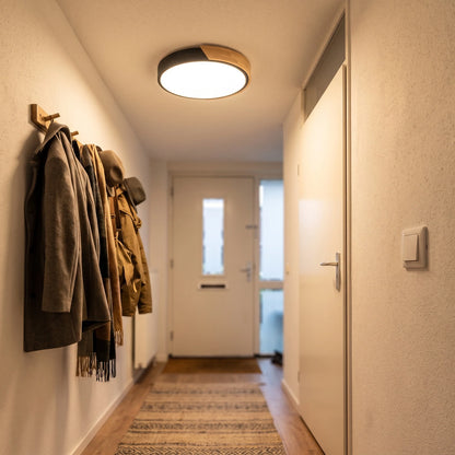 Ceiling Light Round Macaron Design Integrated LED