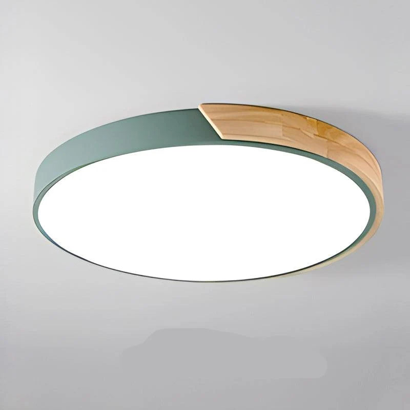 Ceiling Light Round Macaron Design Integrated LED
